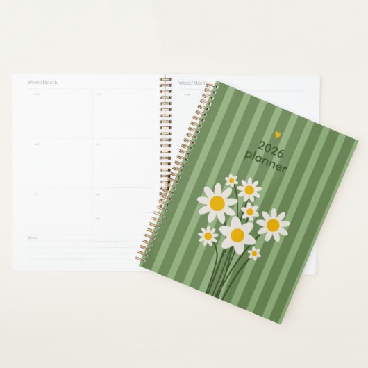 Daisy Green 2026 Planner (Display)