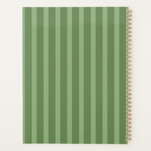 Daisy Green 2026 Planner (Achterkant)