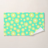Daisy Green Aqua Bad Handdoek (Handdoek)