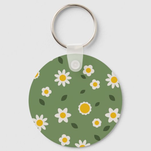 DAISY GREEN - Bloemen Sleutelhanger Love You Kavel (Voorkant)