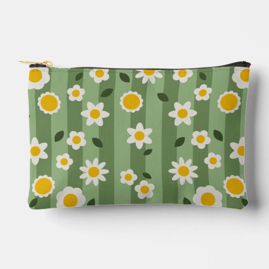 Daisy Green - Floral Accessoires Pouch Etui (Voorkant)