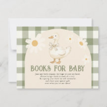 Daisy Green Goose Baby shower Boeken voor baby