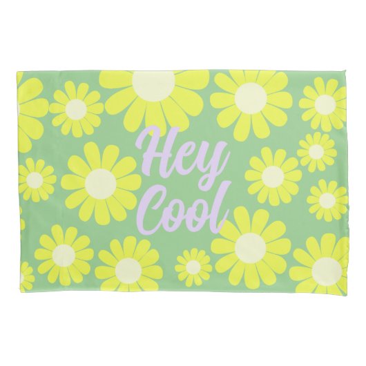 Daisy Green Kussensloop (Voorkant)