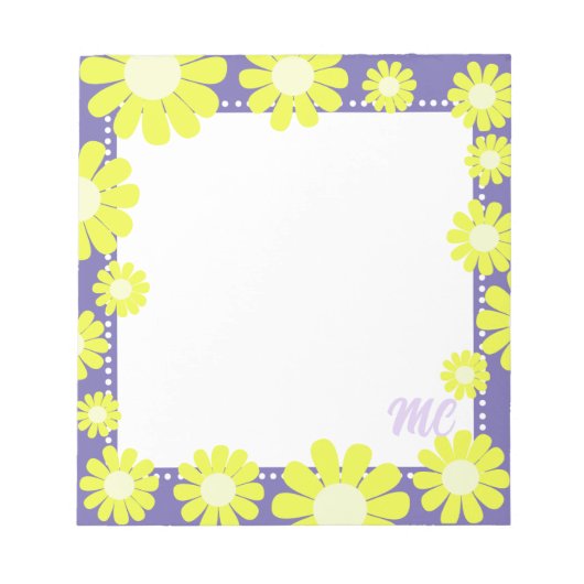 Daisy Green Lila Notitieblok (Voorkant)