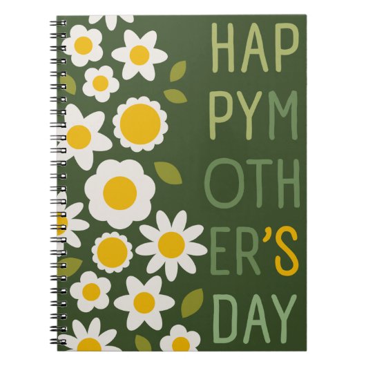 DAISY GREEN - Moederdag Botanisch Notitieboek (Voorkant)