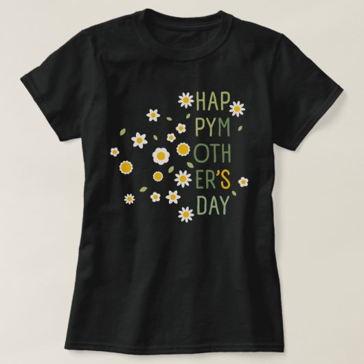 Daisy Green - Moederdag Floral T-shirt (Design voorkant)