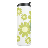 Daisy Green Monogram Thermosbeker (Gedraaid links)