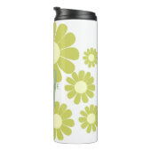 Daisy Green Monogram Thermosbeker (Geroteerd rechts)