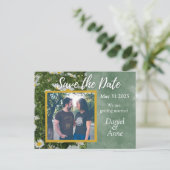 Daisy Green Save the Date Briefkaart (Staand voorkant)