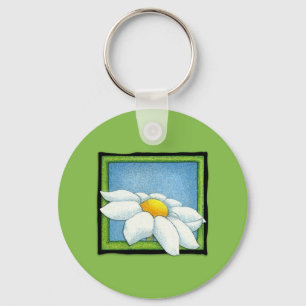 Daisy green Sleutelhanger