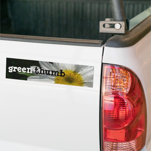 Daisy, Green-Thumb Bumpersticker (Op Truck)