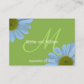 Daisy Green Wedding Signature Drink Recipe Informatiekaartje (Achterkant)