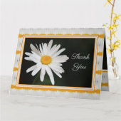 Daisy Greeting Paper Dank u kaart (Gele Bloem)
