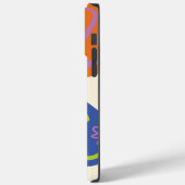 Daisy Groove Blauw, Sinaasappel, Paarse, Groen, & Case-Mate iPhone Case (Achterkant / Links)