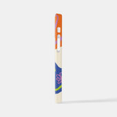 Daisy Groove Blauw, Sinaasappel, Paarse, Groen, &  iPhone Hoesje (Linkerkant)