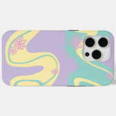 Daisy Groove Pastel Roze, Geel, Paarse & Groen Case-Mate iPhone Case (Achterkant (horizontaal))