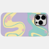 Daisy Groove Pastel Roze, Geel, Paarse & Groen Case-Mate iPhone Case (Achterkant (horizontaal))