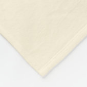 Daisy Groove - Roze, Oranje en crème Fleece Deken (Hoek)