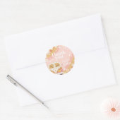 Daisy Groovy - Een verjaardagsfeestje Ronde Sticker (Envelop)