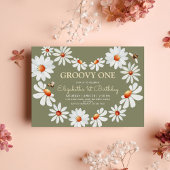 Daisy Groovy One 1e Verjaardag Kaart