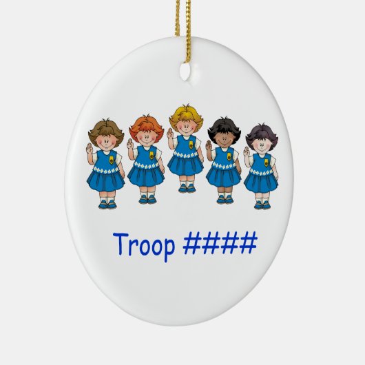 Daisy Group Keramisch Ornament (Rechts)