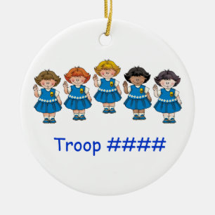 Daisy Group Keramisch Ornament