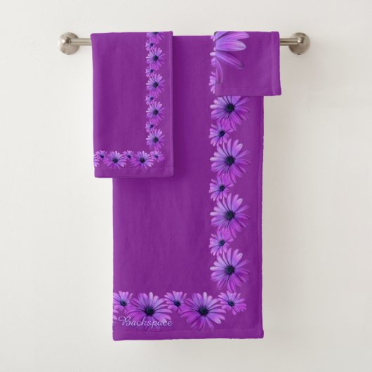 Daisy Handdoek Sets Persoonlijke Daisy Bloem Handd (Insitu)