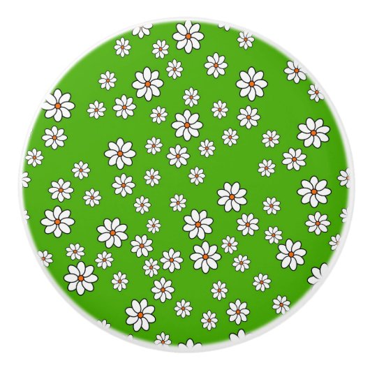 Daisy-handgreep Keramische Knop (Voorkant)