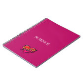 Daisy Hart Roze Notitieboek (Linkerzijde)