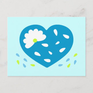 Daisy Heart Briefkaart