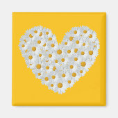 Daisy Heart Magneet (Voorkant)