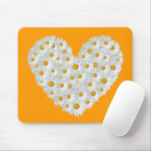 Daisy Heart Muismat (Met muis)
