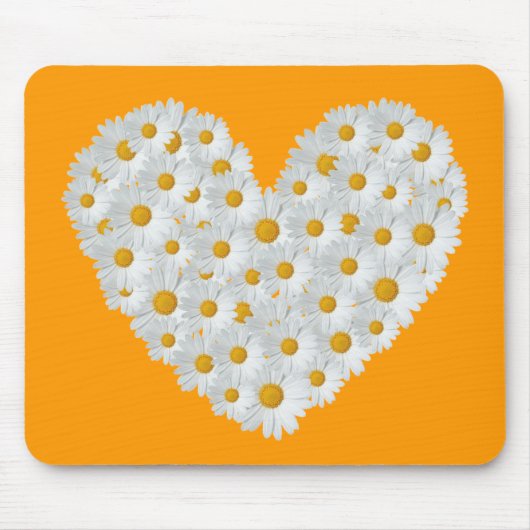 Daisy Heart Muismat (Voorkant)