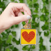 Daisy Heart Sleutelhanger (Hand)