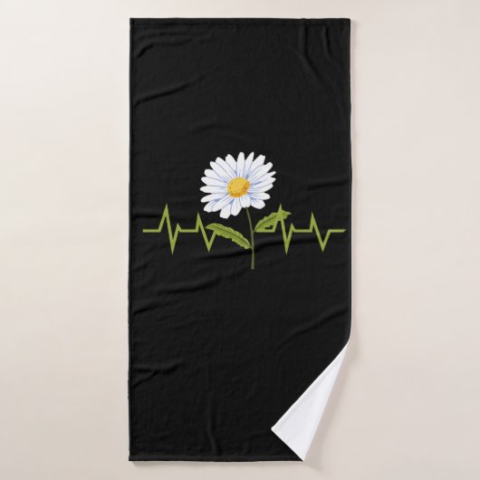 Daisy Heartbeat Badhanddoek (Badhanddoek)