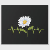 Daisy Heartbeat Cadeaupapier (Vlak)