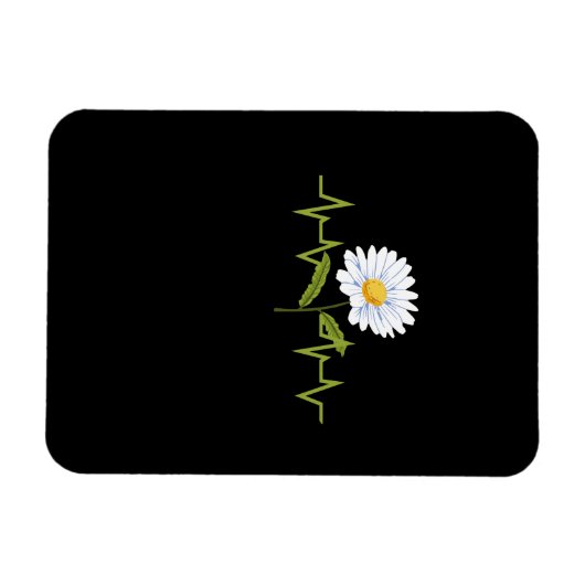 Daisy Heartbeat Magneet (Horizontaal)