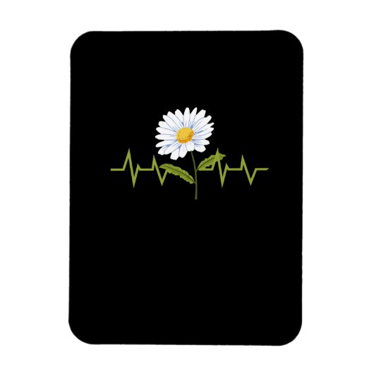 Daisy Heartbeat Magneet (Verticaal)