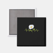 Daisy Heartbeat Magneet (Voorkant / Achterkant)
