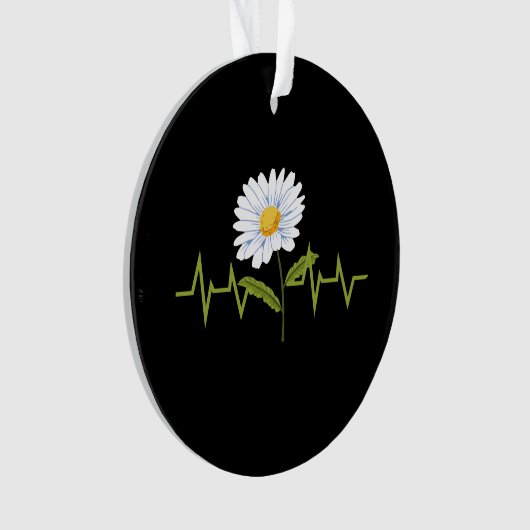Daisy Heartbeat Ornament (voorkant)