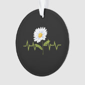 Daisy Heartbeat Ornament (voorkant)