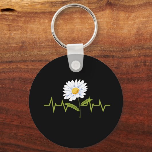 Daisy Heartbeat Sleutelhanger (Voorkant)