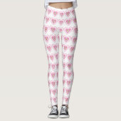 Daisy Hearts Leggings (Voorkant)