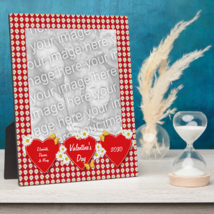 Daisy Hearts Valentijn Foto Fotoplaat