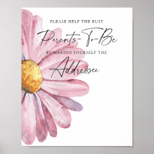 Daisy - Help de drukbezette aanstaande ouders gead Poster