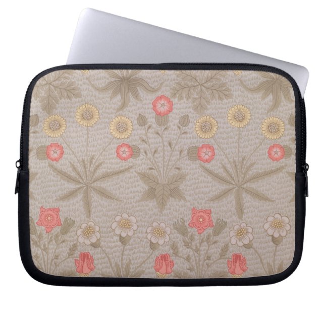 'Daisy', het eerste behang van William M Laptop Sleeve (Voorkant)