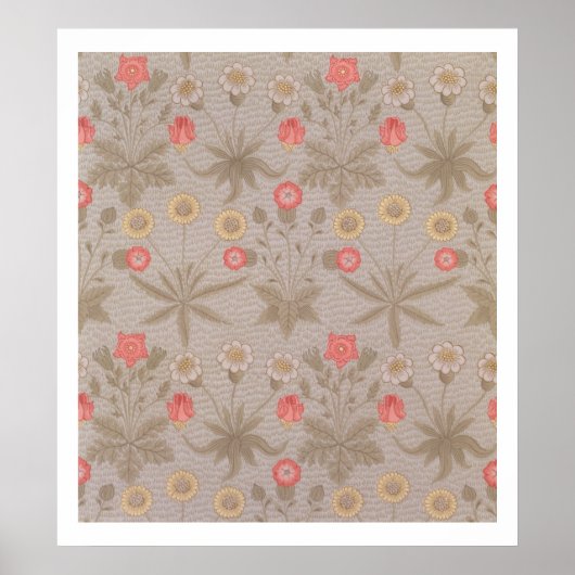 'Daisy', het eerste behang van William M Poster (Voorkant)