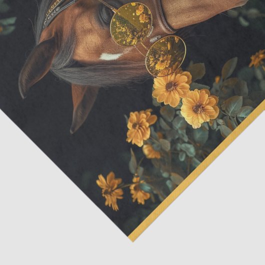 Daisy het Paard Tissuepapier (Detail)