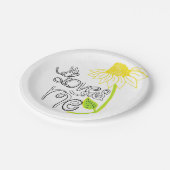 Daisy, hij houdt van me papieren Borden Bordje (Gekanteld)