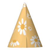 Daisy Hippie Baby First Birthday Wonderful Feesthoedjes (Achterkant)